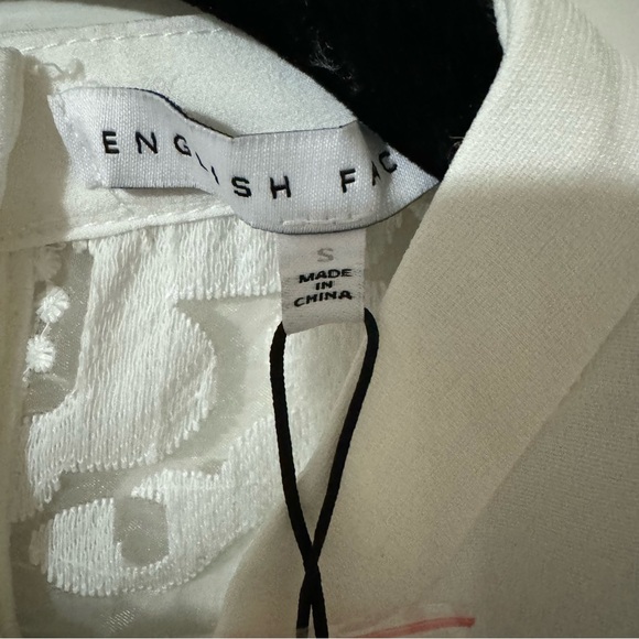 English Factory White Lace Layered Dress. NWT - Picture 6 of 8